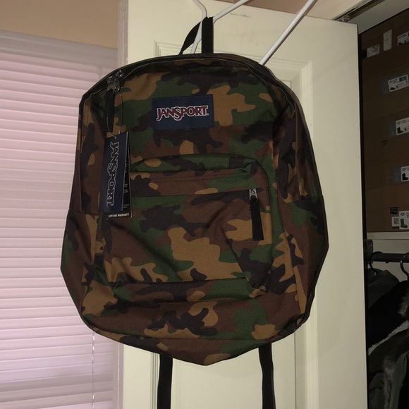 jansport superbreak camo